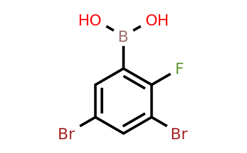 CAS 1072951-82-6 | (3,5-Dibromo-2-fluorophenyl)boronic acid