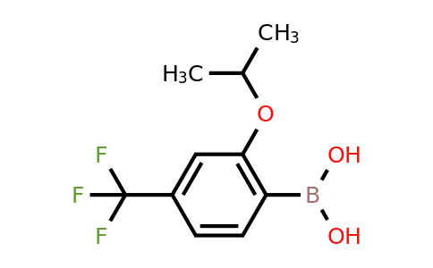 CAS 1072952-21-6 | 2-Isopropoxy-4-(trifluoromethyl)phenylboronic acid
