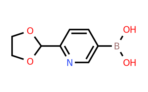 CAS 1072952-38-5 | 2-(1,3-Dioxolan-2-YL)pyridine-5-boronic acid