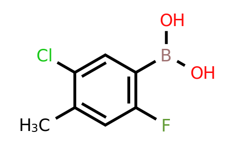 CAS 1072952-42-1 | 5-Chloro-2-fluoro-4-methylphenylboronic acid