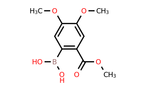 CAS 1072952-49-8 | 4,5-Dimethoxy-2-(methoxycarbonyl)phenylboronic acid