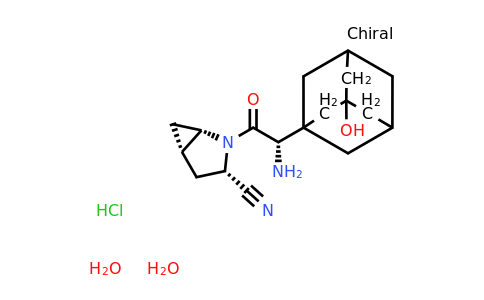 CAS 1073057-20-1 | (1S,3S,5S)-2-((2S)-2-Amino-2-(3-hydroxyadamantan-1-yl)acetyl)-2-azabicyclo[3.1.0]hexane-3-carbonitrile hydrochloride dihydrate
