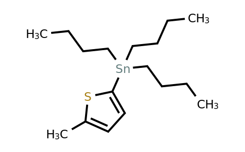 CAS 107311-67-1 | tributyl(5-methylthiophen-2-yl)stannane