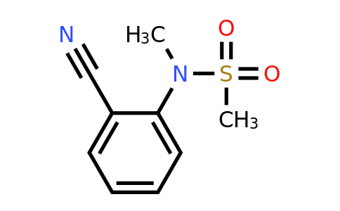 CAS 1073159-70-2 | N-(2-Cyanophenyl)-N-methylmethanesulfonamide