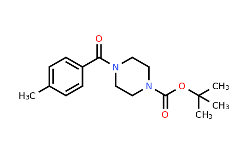 CAS 1073190-54-1 | tert-Butyl 4-(4-methylbenzoyl)piperazine-1-carboxylate