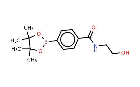 CAS 1073353-51-1 | 4-(2-Hydroxyethylcarbamoyl)phenylboronic acid, pinacol ester