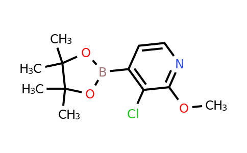 CAS 1073353-73-7 | 3-Chloro-2-methoxypyridine-4-boronic acid pinacol ester