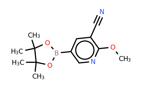 CAS 1073354-05-8 | 3-Cyano-2-methoxypyridine-5-boronic acid, pinacol ester