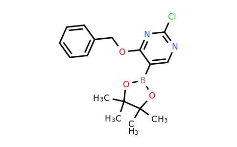 CAS 1073354-22-9 | 4-Benzyloxy-2-chloropyrimidine-5-boronic acid pinacol ester