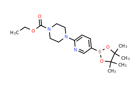 CAS 1073354-26-3 | 6-(4-(Ethoxycarbonyl)piperazin-1-YL)pyridine-3-boronic acid pinacol ester