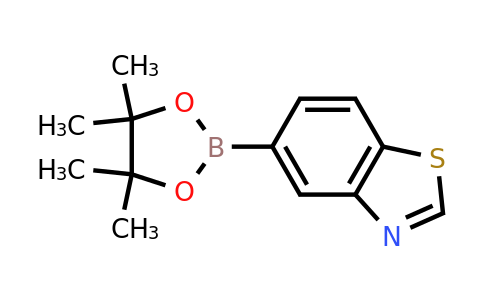 CAS 1073354-91-2 | 5-(4,4,5,5-Tetramethyl-1,3,2-dioxaborolan-2-YL)benzo[D]thiazole
