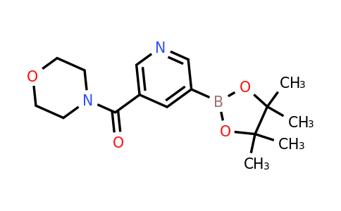 CAS 1073371-92-2 | 5-(Morpholine-4-carbonyl)pyridine-3-boronic acid pinacol ester