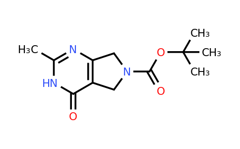 CAS 1073477-40-3 | tert-butyl 2-methyl-4-oxo-5,7-dihydro-3H-pyrrolo[3,4-d]pyrimidine-6-carboxylate