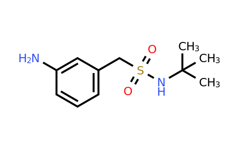 CAS 1073485-34-3 | 1-(3-Aminophenyl)-N-tert-butylmethanesulfonamide