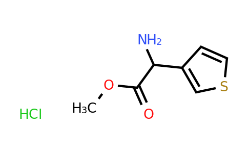 CAS 107357-02-8 | methyl 2-amino-2-(thiophen-3-yl)acetate hydrochloride