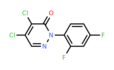 CAS 107360-91-8 | 4,5-Dichloro-2-(2,4-difluorophenyl)-2,3-dihydropyridazin-3-one