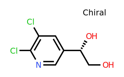 CAS 1073617-83-0 | (1S)-1-(5,6-dichloropyridin-3-yl)ethane-1,2-diol