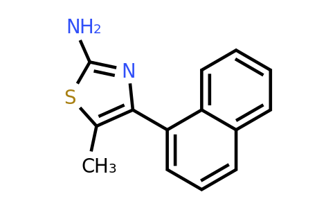 CAS 107411-05-2 | 5-methyl-4-(naphthalen-1-yl)-1,3-thiazol-2-amine