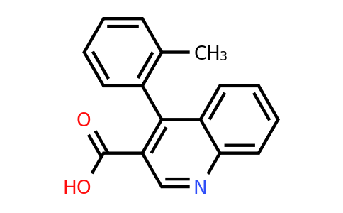 CAS 107419-47-6 | 4-(o-Tolyl)quinoline-3-carboxylic acid