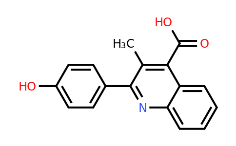 CAS 107419-49-8 | 2-(4-Hydroxyphenyl)-3-methylquinoline-4-carboxylic acid