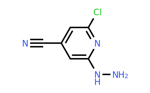 CAS 107445-56-7 | 2-chloro-6-hydrazinylpyridine-4-carbonitrile