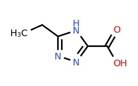 CAS 107469-68-1 | 5-Ethyl-4H-1,2,4-triazole-3-carboxylic acid