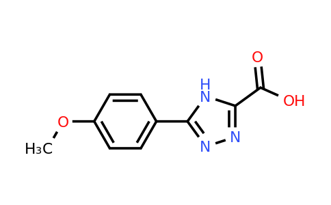 CAS 107469-73-8 | 5-(4-Methoxyphenyl)-4H-1,2,4-triazole-3-carboxylic acid