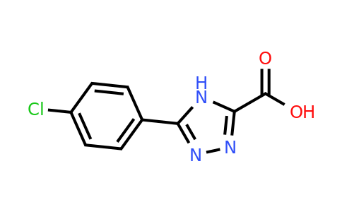 CAS 107469-74-9 | 5-(4-Chlorophenyl)-4H-1,2,4-triazole-3-carboxylic acid