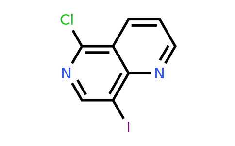 CAS 107484-69-5 | 5-chloro-8-iodo-1,6-naphthyridine