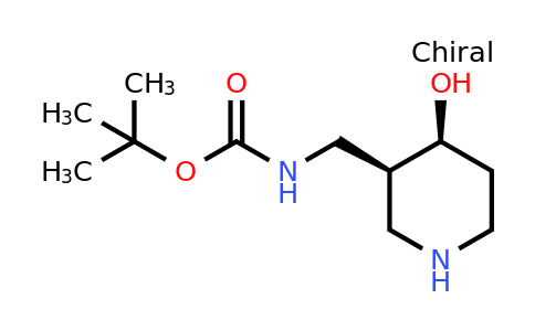 CAS 1075260-42-2 | tert-butyl N-{[(3S,4S)-4-hydroxypiperidin-3-yl]methyl}carbamate