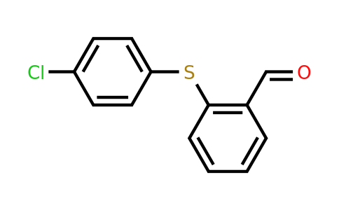 CAS 107572-07-6 | 2-((4-Chlorophenyl)thio)benzaldehyde