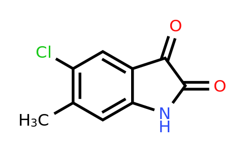 CAS 107583-35-7 | 5-Chloro-6-methylindoline-2,3-dione