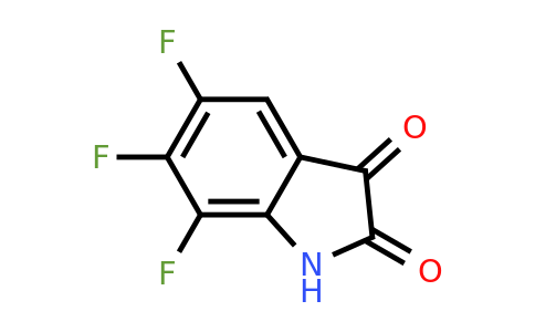 CAS 107583-37-9 | 5,6,7-Trifluoroindoline-2,3-dione