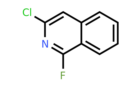 CAS 1076-37-5 | 3-Chloro-1-fluoroisoquinoline