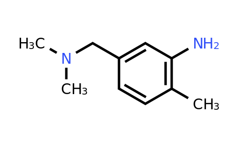 CAS 107600-25-9 | 5-[(dimethylamino)methyl]-2-methylaniline