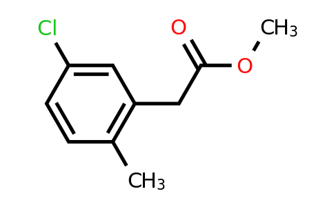 CAS 1076191-96-2 | methyl 2-(5-chloro-2-methyl-phenyl)acetate