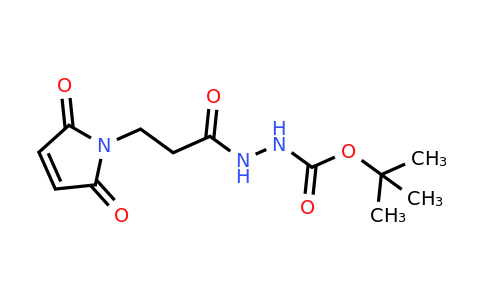 CAS 1076198-38-3 | tert-Butyl 2-(3-(2,5-dioxo-2,5-dihydro-1H-pyrrol-1-yl)propanoyl)hydrazinecarboxylate