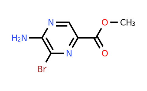 CAS 1076198-49-6 | Methyl 5-amino-6-bromo-2-pyrazinecarboxylate
