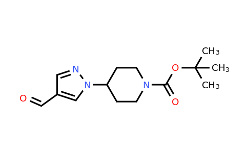 CAS 1076224-00-4 | N-(N-BOC-Piperidino)pyrazole-4-carboxaldehyde