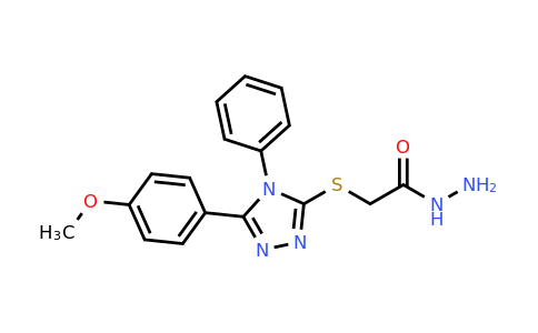 CAS 107645-46-5 | 2-{[5-(4-methoxyphenyl)-4-phenyl-4H-1,2,4-triazol-3-yl]sulfanyl}acetohydrazide