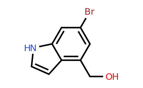 CAS 107650-24-8 | (6-bromo-1H-indol-4-yl)methanol