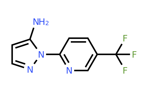 CAS 107748-59-4 | 1-[5-(trifluoromethyl)pyridin-2-yl]-1H-pyrazol-5-amine