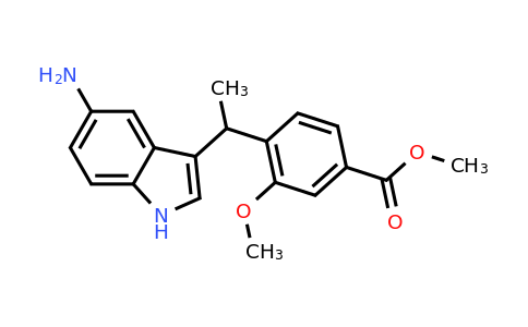 CAS 107754-14-3 | Methyl 4-(1-(5-amino-1H-indol-3-yl)ethyl)-3-methoxybenzoate