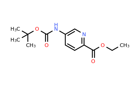 CAS 1078129-19-7 | ethyl 5-{[(tert-butoxy)carbonyl]amino}pyridine-2-carboxylate
