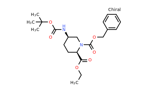 CAS 1078129-20-0 | ethyl cis-5-(boc-amino)-1-cbz-piperidine-2-carboxylate