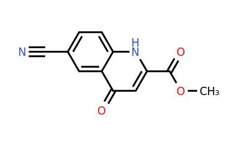 CAS 1078130-59-2 | Methyl 6-cyano-4-oxo-1,4-dihydroquinoline-2-carboxylate