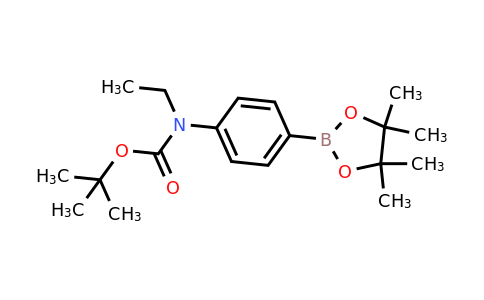 CAS 1078137-78-6 | tert-Butyl ethyl(4-(4,4,5,5-tetramethyl-1,3,2-dioxaborolan-2-yl)phenyl)carbamate