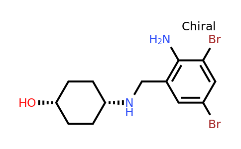 CAS 107814-37-9 | cis-4-((2-Amino-3,5-dibromobenzyl)amino)cyclohexanol