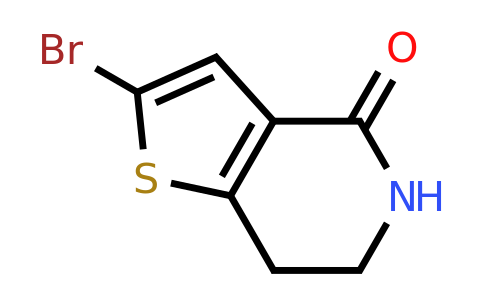 CAS 1078150-17-0 | 2-bromo-4H,5H,6H,7H-thieno[3,2-c]pyridin-4-one