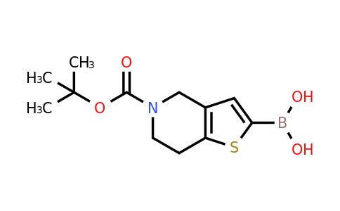 CAS 1078151-34-4 | (5-(tert-butoxycarbonyl)-4,5,6,7-tetrahydrothieno[3,2-c]pyridin-2-yl)boronic acid